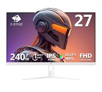 Z-Edge Monitor Gaming Blanco 27 Pulgadas FHD 240Hz 1ms IPS FreeSync HDMI DP