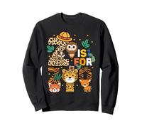 Z es para Animales zoológico Viaje al zoológico Jungla Día del zoológico Vida Silvestre Sudadera