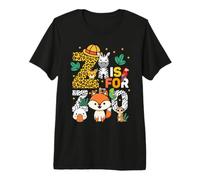 Z es para Animales zoológico Viaje al zoológico Jungla Divertido Día del zoológico Camiseta Premium