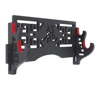 Z-fiber Velvet Protect Sword Soporte de Espada Soporte de Pantalla Soporte de Pantalla para Katana Wakizashi Genji y Samurai Swords Hollow,2 Tier