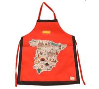 Z&H ESPAÑA DELANTAL - Península españa, Rojo delantal, Madrid, Bilbao, Barcelona, Toledo, Valencia, Sevilla, Murcia,