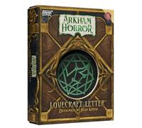 Arkham Horror: Lovecraft - Juego de cartas de estrategia basado en cartas de amor galardonadas, juego de deducción de suspenso para niños y adultos, a partir de 14 años, 2-6 jugadores, 20 minutos de
