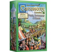 Z-Man Games - Carcasonne - Extensión de 8 Puentes, fortalezas y bazares - Juego de Mesa - A Partir de 7 años - 2 a 6 Jugadores