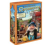 Z-Man Games, Carcassonne Abbey & Mayor, Board Game Expansion 5, Ages 7 and up, 2-6 Players, 45 Minutes Playing Time