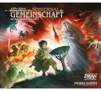Z-Man Games El señor de los anillos: el destino de la comunidad, juego de mesa cooperativo con el sistema pandémico, juego estratégico de conocedores en la Tierra Media para 1 a 5 jugadores, versión