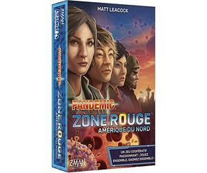 Z-Man Pandemic Zone Rojo América del Norte