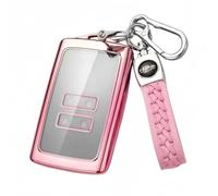 Z.MYUKI 【5 colores】 Funda para llave híbrida Jogger con llavero para Dacia Jogger 2021-2024 2025 Accesorios Key Cover, Rosa., S