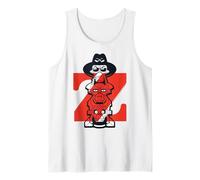 Z Retro Videojuego Brad Allen & Commander Zod Heads Camiseta sin Mangas