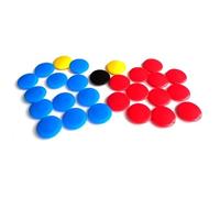 Z ZASTOR MADEFORSPORT Juego Recambio Fichas Magnéticas Ø30mm