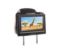 Z ZOTHINGTON Soporte para reposacabezas de coche para reproductor de DVD portátil giratorio y abatible, se adapta a todos los reproductores de DVD de 7 a 11 pulgadas, reproductor de DVD portátil para