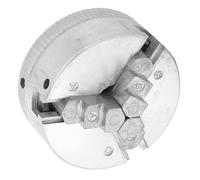 ❥❥Z011 Accesorio de Abrazadera de Mandril de 3 Mordazas de Aleación de Zinc, Accesorio de, Duradero y Fácil de Usar para Mini Torno de Metal
