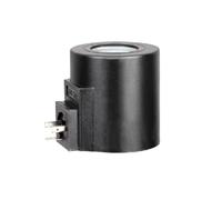 Z10-90YC conector DIN 24V DC 12V 90N fuerza 31,5mm diámetro válvulas direccionales hidráulicas bobina solenoide(DC24V)