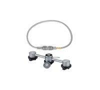 (Z30 Z16) 3In 1 Butane Adapter Extension Hose Split Furnace Adapter Gas Cartridge Head Conversion Nozzle