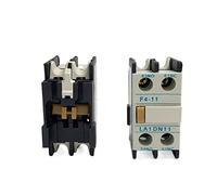 ZAAHH Contactor AC Contactor 2 Sin bloques de contacto auxiliares F4-20 F4-11 Contactores de acoplamiento 1 0a 690V CJX2 Industrial Eléctrico (Color: F4-20 (2no))