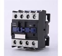 ZAAHH Contactor LC1D Contactores de CA CJX2-2501 25A NC 3 fases DIN Rail Mount Contacto de energía eléctrica 2 4V 36V 110V 220V 380V Electrics industriales (Color: 24v)
