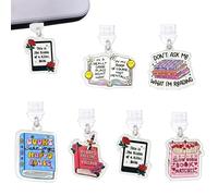 Zaardend Tapón antipolvo tipo C para Kindle Colorsoft Paperwhite Accessories 2025, enchufe antipolvo USB C para accesorios Kindle, artículos de abalorios para amantes de los lectores electrónicos