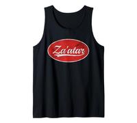 Za'atar Middle Eastern Spice Vintage Varsity Style Camiseta sin Mangas