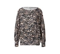 ZABAIONE Camiseta 'Mi44a' beige / negro M beige / negro