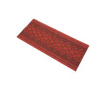 Zabapure Dandy by William Armes Corcho - Camino de Pasillo Extra Largo (300 x 67 cm), Color Rojo