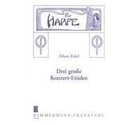 Zabel, Albert. Three Concert Etudes for Harp