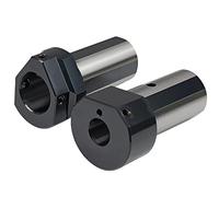 ZAC Soporte de herramientas de torno Buje CNC Turing Tool Sleeve Adaptador de enchufe reductor de acero Piezas de torno CNC de alta resistencia para mandriles de torno CNC, fresadoras y torneado