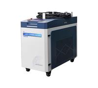 ZAC US Stock - Máquina de limpieza láser IoT de 6000 W para eliminación de óxido de 500 mm de ancho, control inteligente IoT con cable de 20 m, 3 fases AC380V, limpiador continuo de óxido láser para