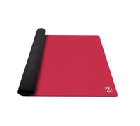 ZACATRUS Tapete Rojo de Neopreno, 148 cm x 89 cm, Jaspe, Tapete de Juegos de Mesa, Antideslizante, Tapete de Cartas, Enrollable