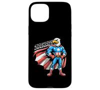 Zachary USA Eagle - Superhéroe patriótico para niños con nombre Zachary Carcasa para iPhone 15 Plus