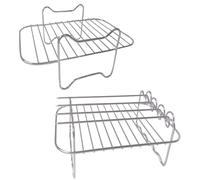 ZACHMEST Airfryer Accesorios para Ninja Flex Drawer AF500EU 10,4 L, 304 parrilla, freidora de aire caliente, accesorio para Ninja Foodi Flexdrawer Dual Zone AF500EU AF500EUCP