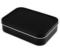 Zach's Capsules Lata de tabaco - Lata de metal compacta para tabaco negro, hierbas, especias y objetos pequeños - Almacenamiento duradero y elegante para viajes, hogar o uso diario