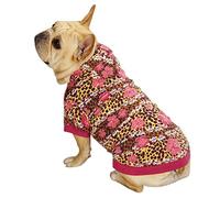 Zack & Zoey Poly/Cotton Skull-Fari - Sudadera para Perro, Talla pequeña/Media, Leopardo
