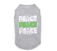 Zack & Zoey UM1127 20 11 - Tanque de Paz para Perros, Talla Grande, Color Gris