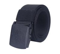 ZacLAy Cinturón táctico de Nailon para Hombre, Cinturón táctico de Nailon con Hebilla Automática de plástico de talla grande, 105-170cm, cintura Militar