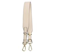 ZacLAy Correa De Bolso De Hombro De Cuero DIY, Color Sólido, Cuerpo Cruzado, Bolso Ajustable, Correa De Repuesto, Accesorios para Bolso, Beige, Talla única