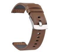 ZacLAy Correa De Reloj De 18Mm, 20Mm, 22Mm Y 24Mm, Correa De Reloj Deportiva De Cuero Vintage, Hebilla De Acero Inoxidable, Brown oscuro rápido 1, 24mm