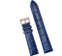 ZacLAy Correa De Reloj De Cuero 12/14/16/18/20/22/24Mm Banda Con Hebilla De Reloj, Azul 2, 14mm