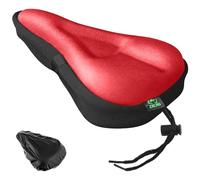 Zacro Sillín Cubre Bicicleta Gel - Asiento de Bicicleta Gel,Sillín Cojín Suave para Bicicleta,con Funda Anti-Polvo y Impermeable para Bicicleta de Carretera,de montaña y Urbana