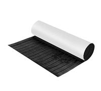 ZACUNXY Suelo Barco, Teca Sintetica Barco 2400 * 600 * 6mm Autoadhesivo en Barco Espuma Cubierta de Teca Eva Foam Pavimento Marino Yate Cubierta de yate Hoja de Bote Antideslizante Marinos(Dark Grey)