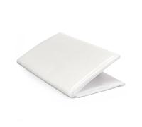 ZADAWERK® Entretela termoadhesiva doble cara - 20+15+15 g/m² - ligera - blanco - 90x300cm - planchar vellón - coser - patchwork - dobladillo