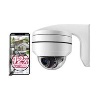 ZADCCS Cámara IP, 4K 8MP Optical PoE PTZ Camera Outdoor 12X Zoom IP Surveillance 100m IR Night Vision AI Street Security CCTV RTSP Network(4K 12X PoE PTZ CAM)