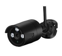 ZADCCS Cámaras de Seguridad, Cámara Bullet de 5MP for Exteriores IP66, Impermeable, visión Nocturna, vigilancia Seguridad, cámara Audio, CCTV inalámbrica(5MP Add 64G Card)
