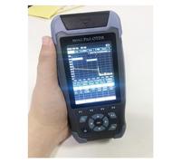 ZADCCS Medidor de potencia óptica, Reflectómetro De Fibra Óptica Pro Mini OTDR 980rev Con 9 Funciones VFL OLS OPM Mapa Eventos 24dB For Probador Ethernet Cable 64km(1550nm (APC Port))