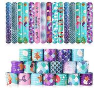 ZADEICK 36 Piezas Pulseras de Bofetadas, Slap Pulseras de Juguete para Niños, Unicornio/Dinosaurio/Bandas de Bofetadas Espaciales Regalo de Fiesta de Cumpleaños para Niños y Niñas