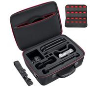 Zadii Funda protectora de transporte compatible con Nintendo Switch 2, bolsa de viaje con capacidad para consola Switch 2, 20 juegos, Dock, controlador Pro, agarre Joy-con, adaptador de corriente