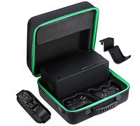 Zadii Funda rígida compatible con Xbox Series X, bolsa de viaje protectora para consola Xbox Series X, controladores, cables y otros accesorios