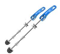 ZADIKO 1 brocheta de liberación rápida de aleación de Aluminio for Bicicletas de Carretera y montaña: Tuercas Ligeras y duraderas for Ruedas Delanteras y traseras.(A Pair)