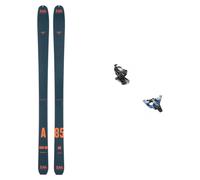 Zag - Packs esquí de travesía - Pack Adret 85 Lady 2024 para Mujer de Madera - Azul marino Azul marino 160 cm.166 cm.155 cm
