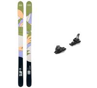 Zag - Packs (esquí + fijaciones) - Pack Slap 98 2026 - Verde Verde 173 cm.180 cm.187 cm