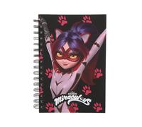 ZAG STORE Miraculous Ladybug - Cuaderno superhéroes morado