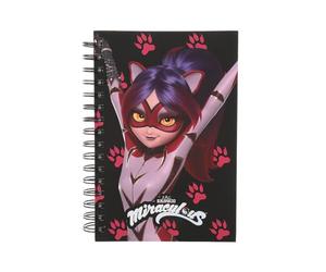 ZAG STORE Miraculous Ladybug - Cuaderno superhéroes morado
